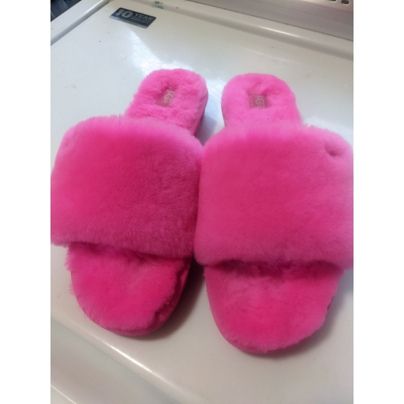 UGG Shoes - Ugg Cozette Hot Pink Slides